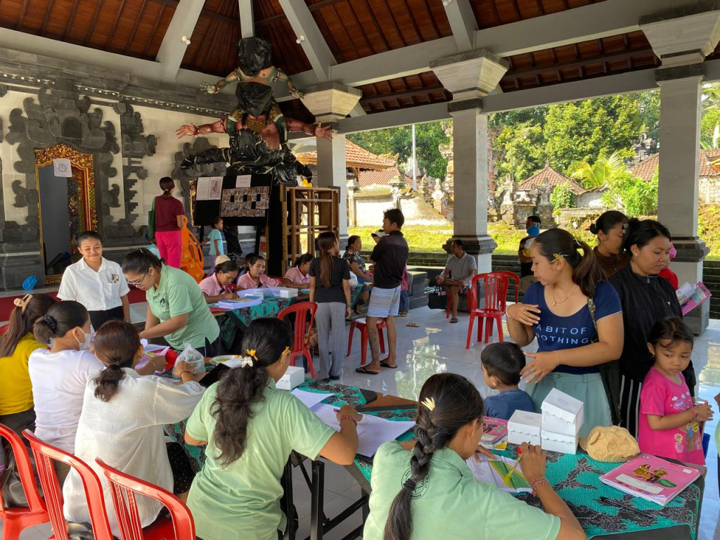 Pelaksanaan Posyandu Balita Banjar Karangenjung Bhakti - 18 Mei 2024